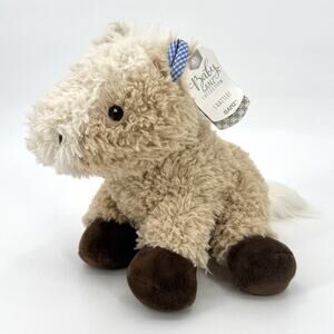 Baby Ganz HAPPY HILL FARM HORSE Plush Rattles 10" Stuffed Animal Soft Toy Lovey